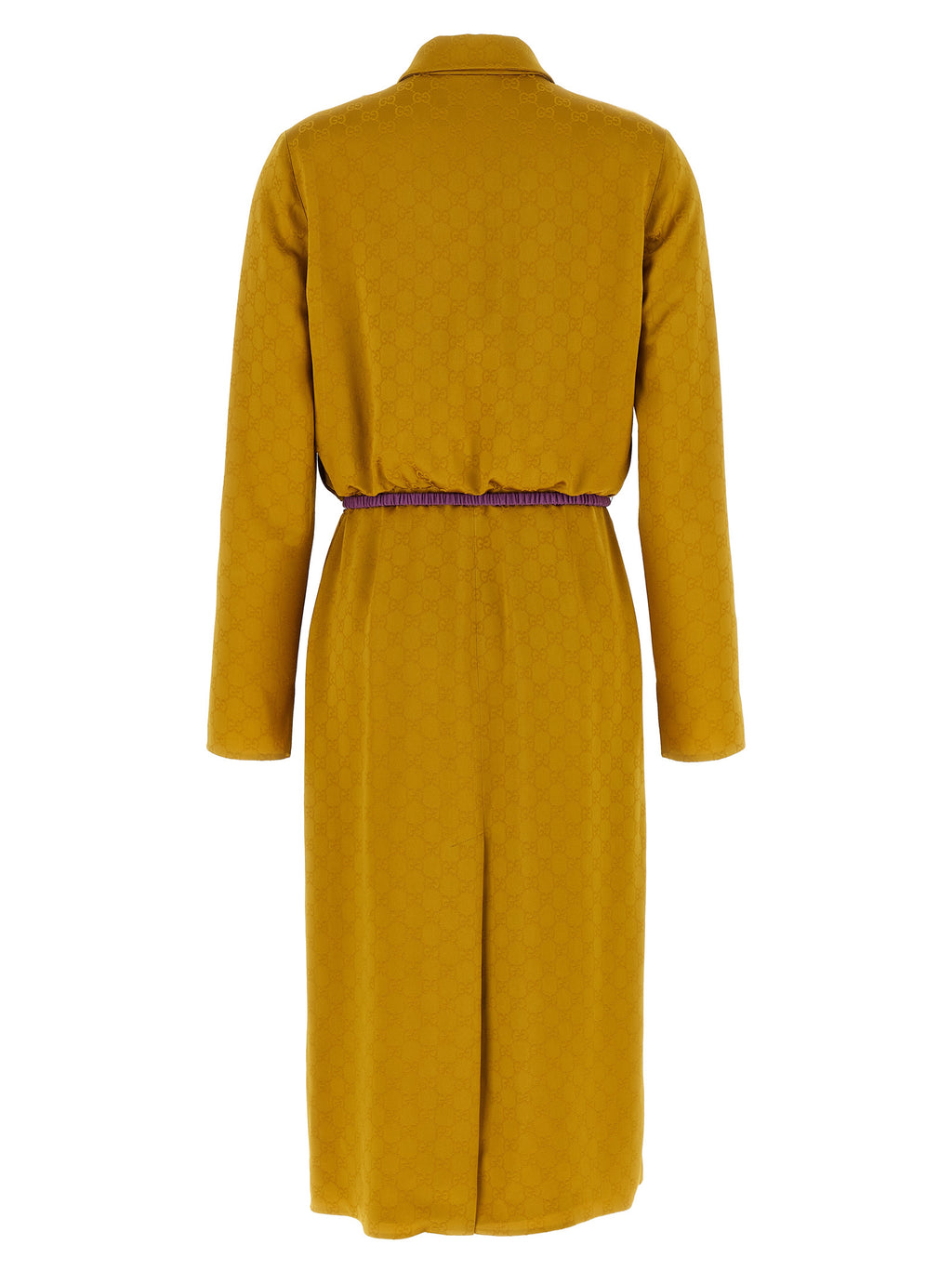 Gucci Bicolor Viscose Midi Dress