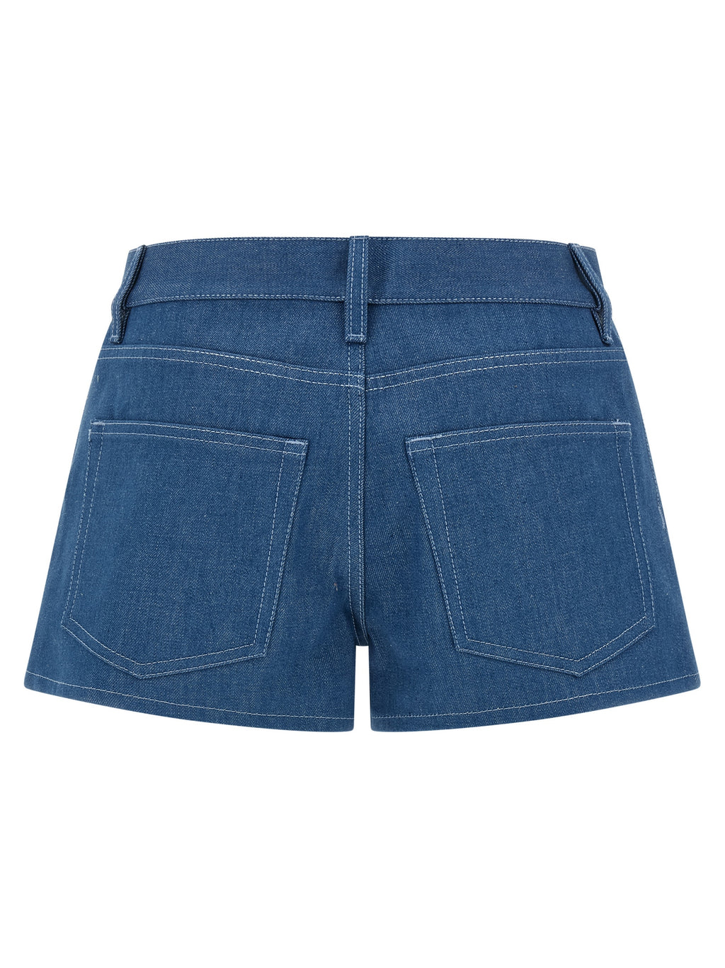 Gucci Blue Cotton Bermuda Shorts