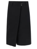 Maison Margiela Black Cotton Bermuda Shorts