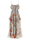 Zimmermann Multicolor Silk Long Dress