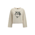 PINKO Beige Cotton Sweatshirt