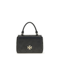 Tory Burch Black Calf Leather Bos Taurus Wallet