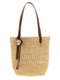 Paco Rabanne Beige Tote Bag