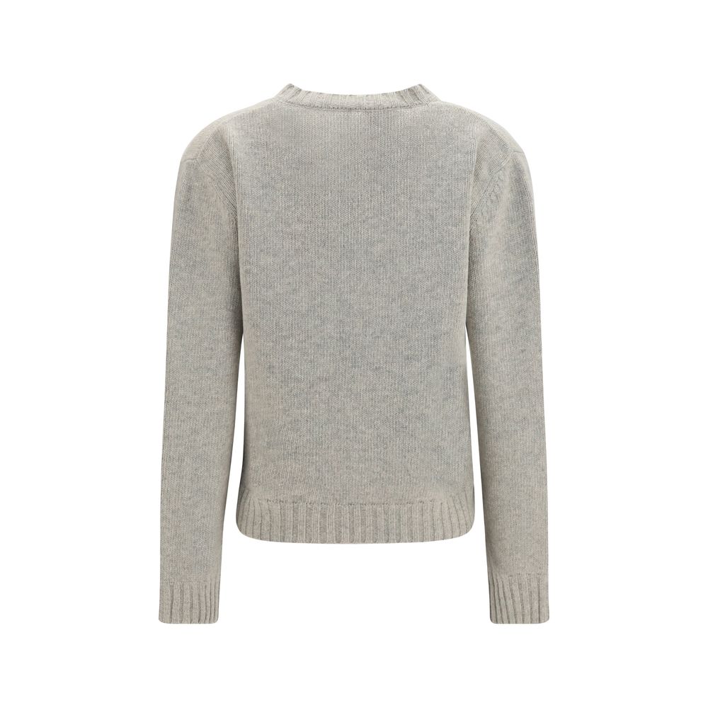 MM6 Gray Wool  Sweatshirt
