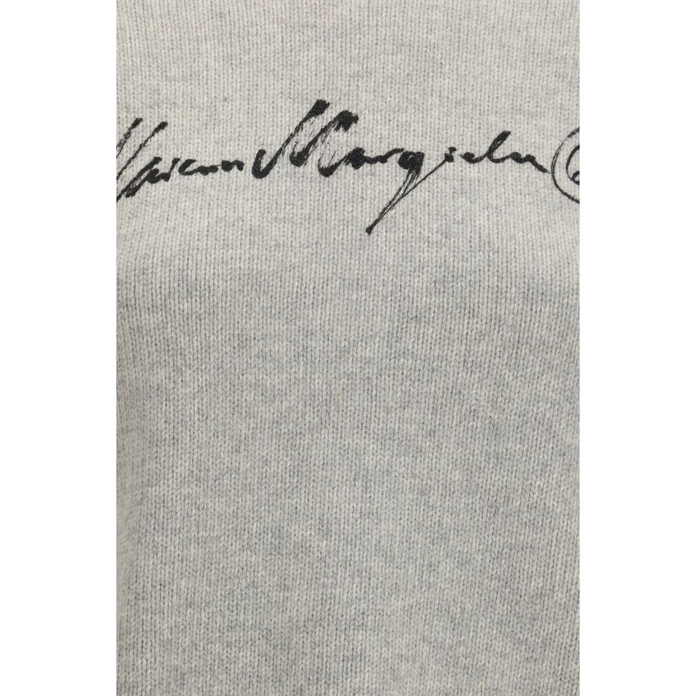 MM6 Gray Wool  Sweatshirt