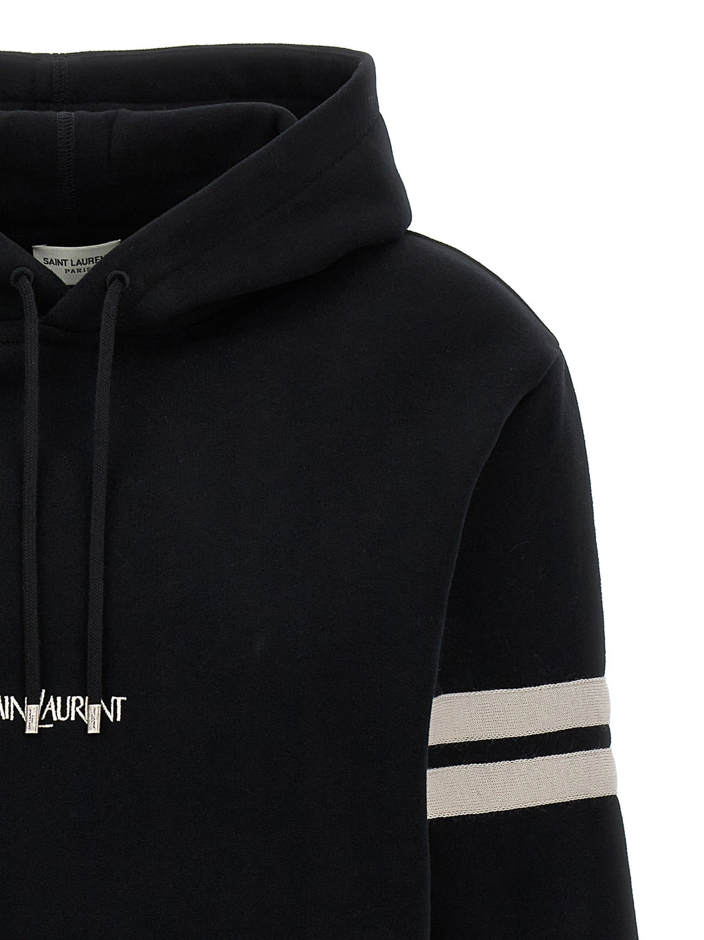 Saint Laurent Bicolor Cotton Sweatshirt