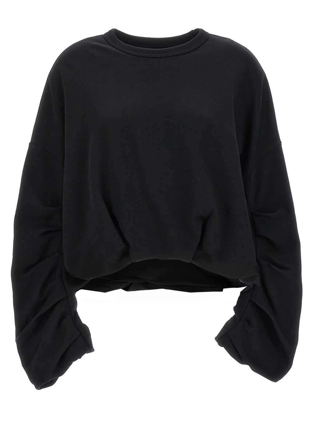 Dries Van Noten Black Cotton Sweatshirt