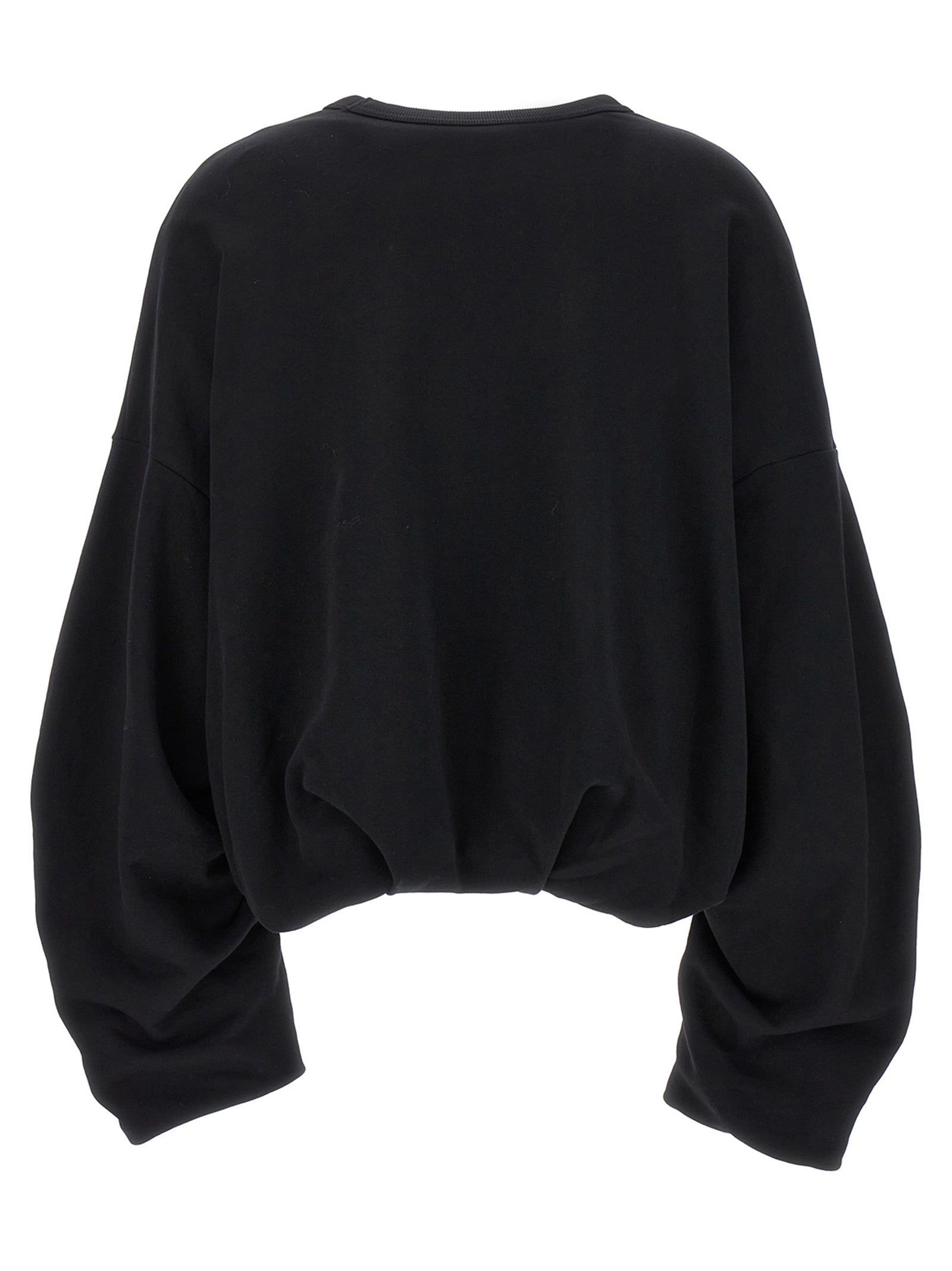 Dries Van Noten Black Cotton Sweatshirt