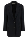 Dries Van Noten Black Polyester Blazer