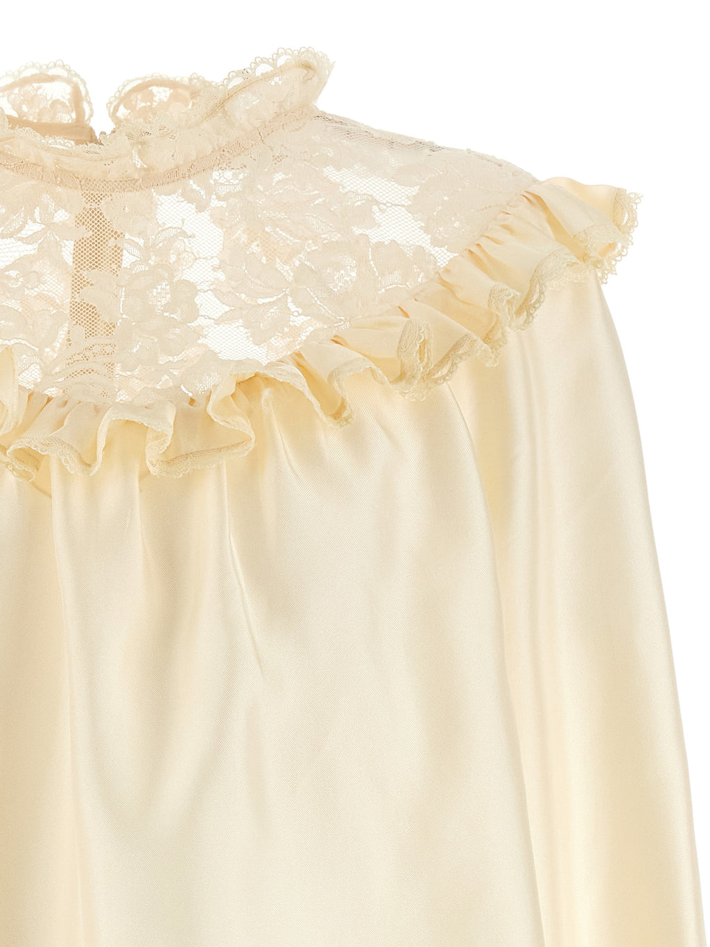 Zimmermann Beige Silk Blouse