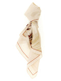 Brunello Cucinelli Beige Silk Scarf