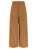 Stella McCartney Beige Cotton Cargo Pants