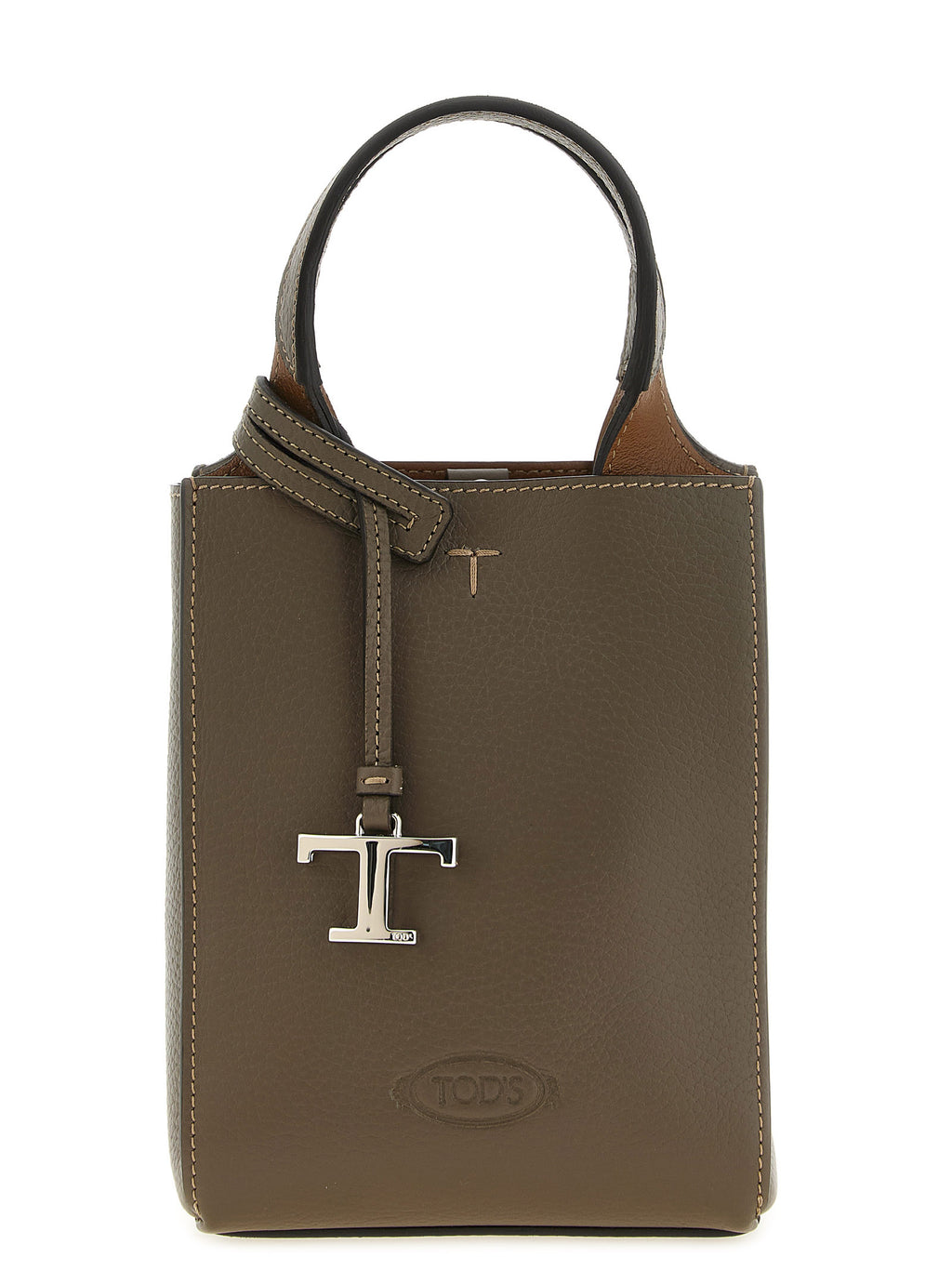 Tod's Bicolor Calfskin Handbag