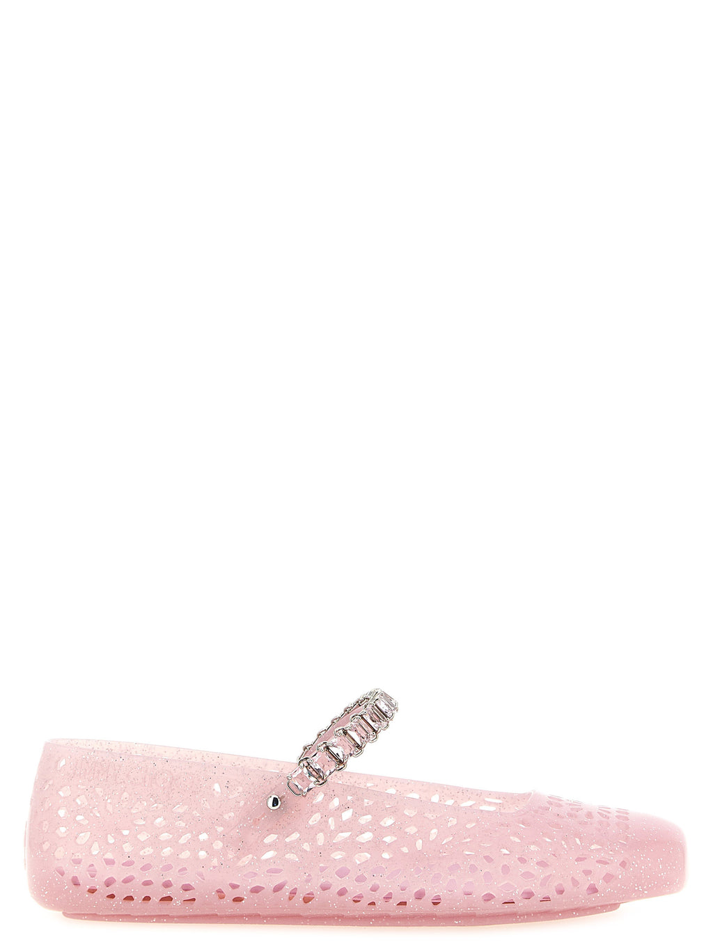 Jimmy Choo Multicolor Plastic Ballet Flats
