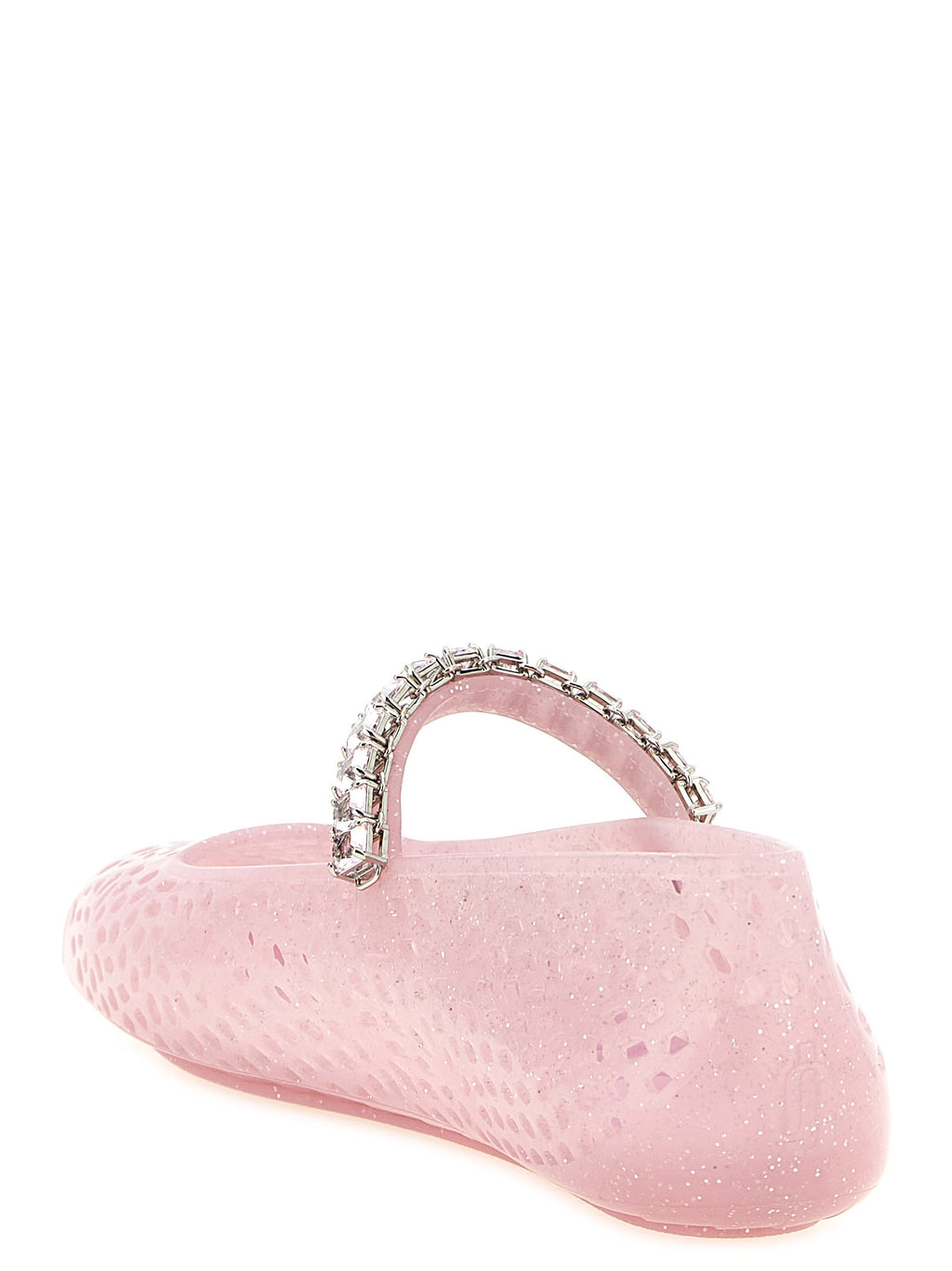 Jimmy Choo Multicolor Plastic Ballet Flats
