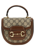 Gucci Brown Polyethylene Handbag