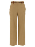 Gucci Beige Cotton Casual Pants