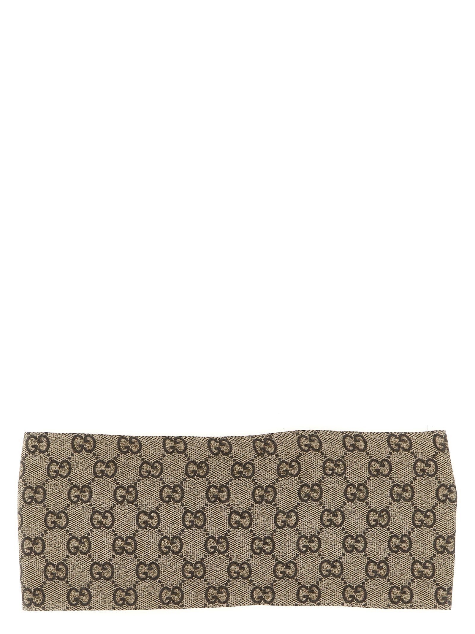 Gucci Beige Silk Headband