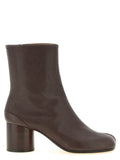 Maison Margiela Brown Lamb Leather Ankle Boots