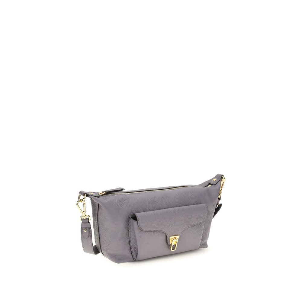 Coccinelle Beat Generation Gray Shoulder Bag