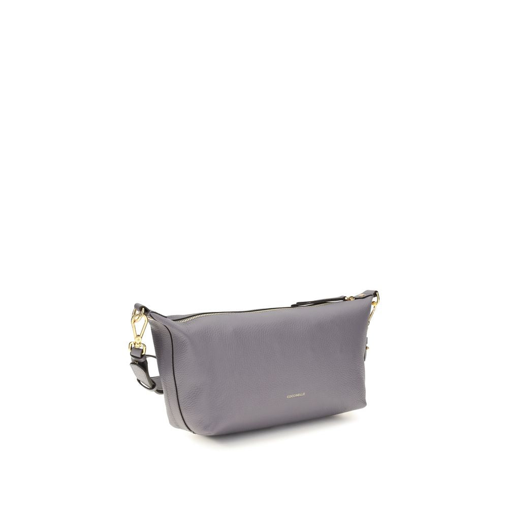 Coccinelle Beat Generation Gray Shoulder Bag
