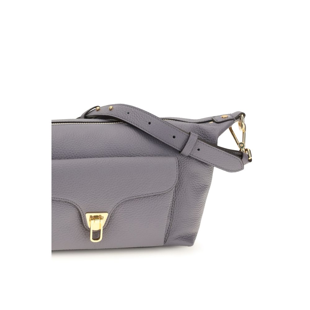 Coccinelle Beat Generation Gray Shoulder Bag