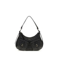 Coccinelle Black Calf Leather Bos Taurus Shoulder Bag