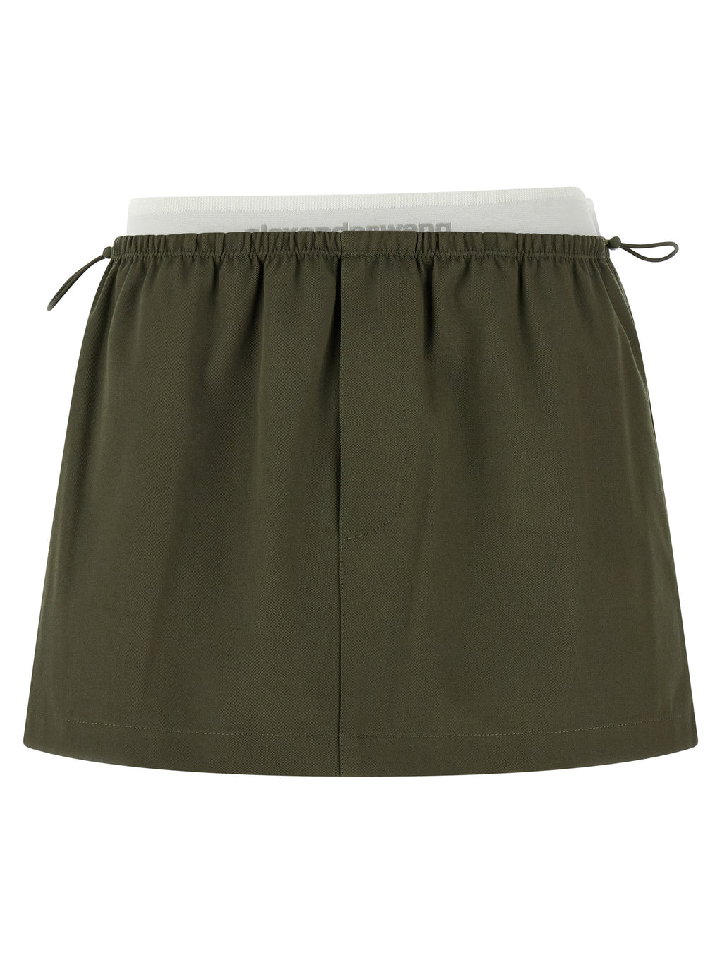 Alexander Wang Bicolor Cotton Long Skirt