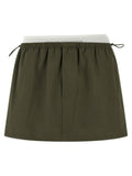 Alexander Wang Bicolor Cotton Long Skirt