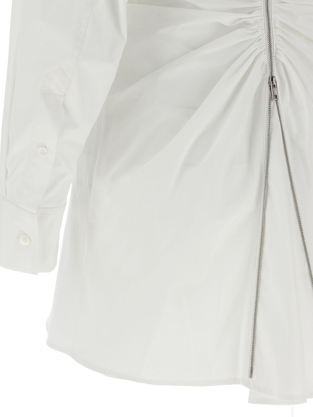 Alexander Wang White Cotton Short Dress