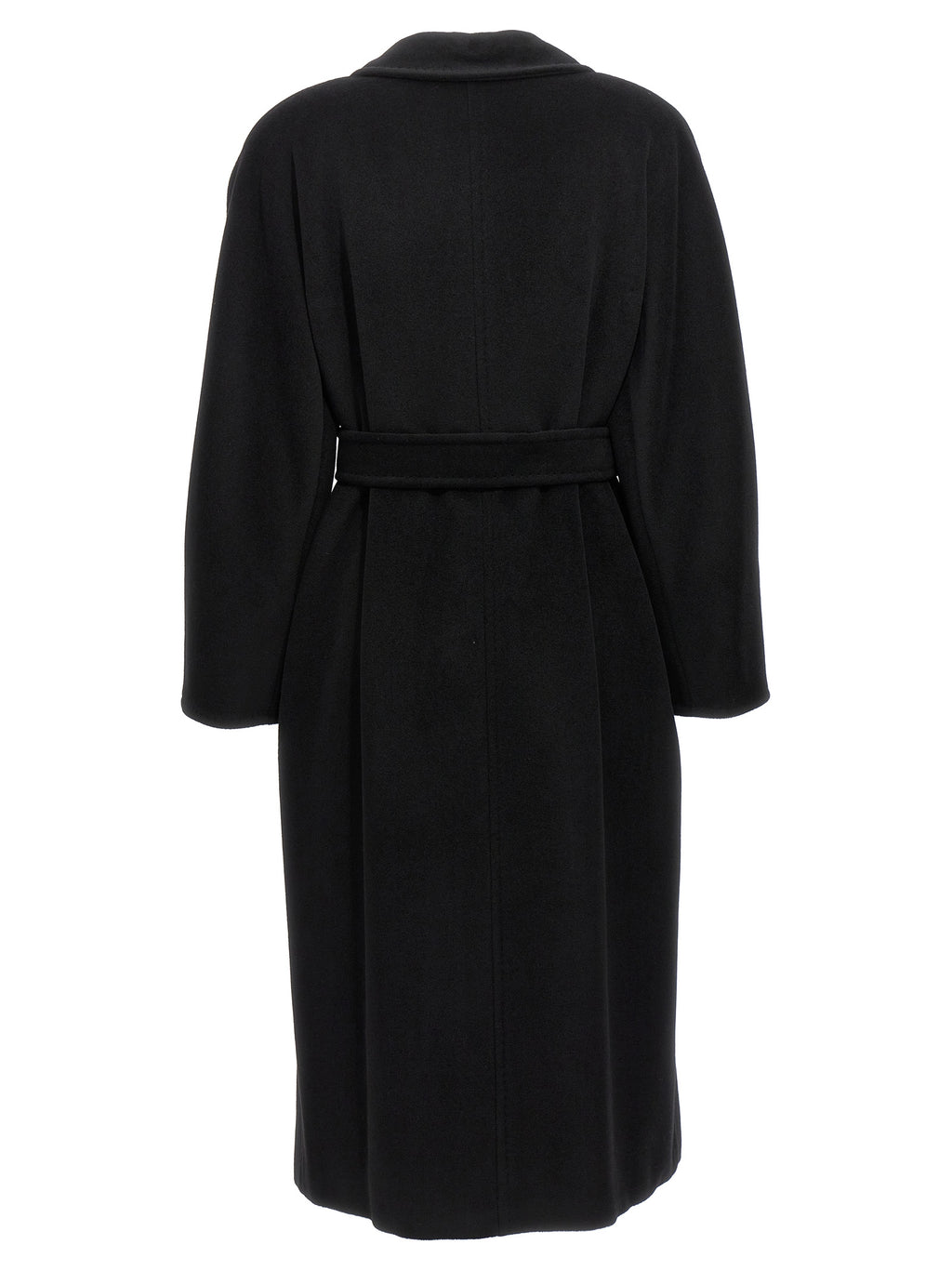 Max Mara Black Virgin Wool Coat