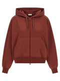 Brunello Cucinelli Bordeaux Cotton Sweatshirt