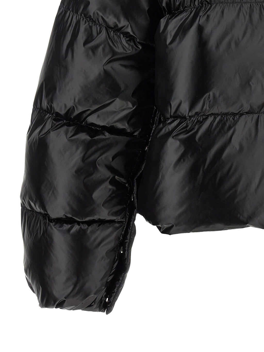 PINKO Black Polyamide Shell Jacket