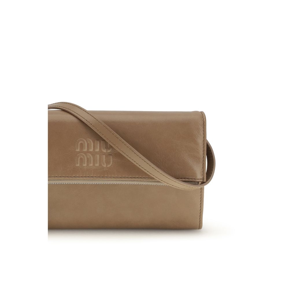Miu Miu Tan Pouch