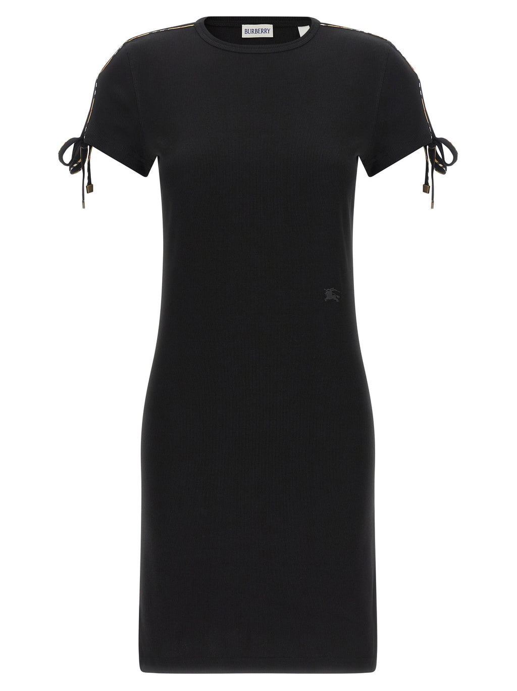 Burberry Black Cotton Short Dress