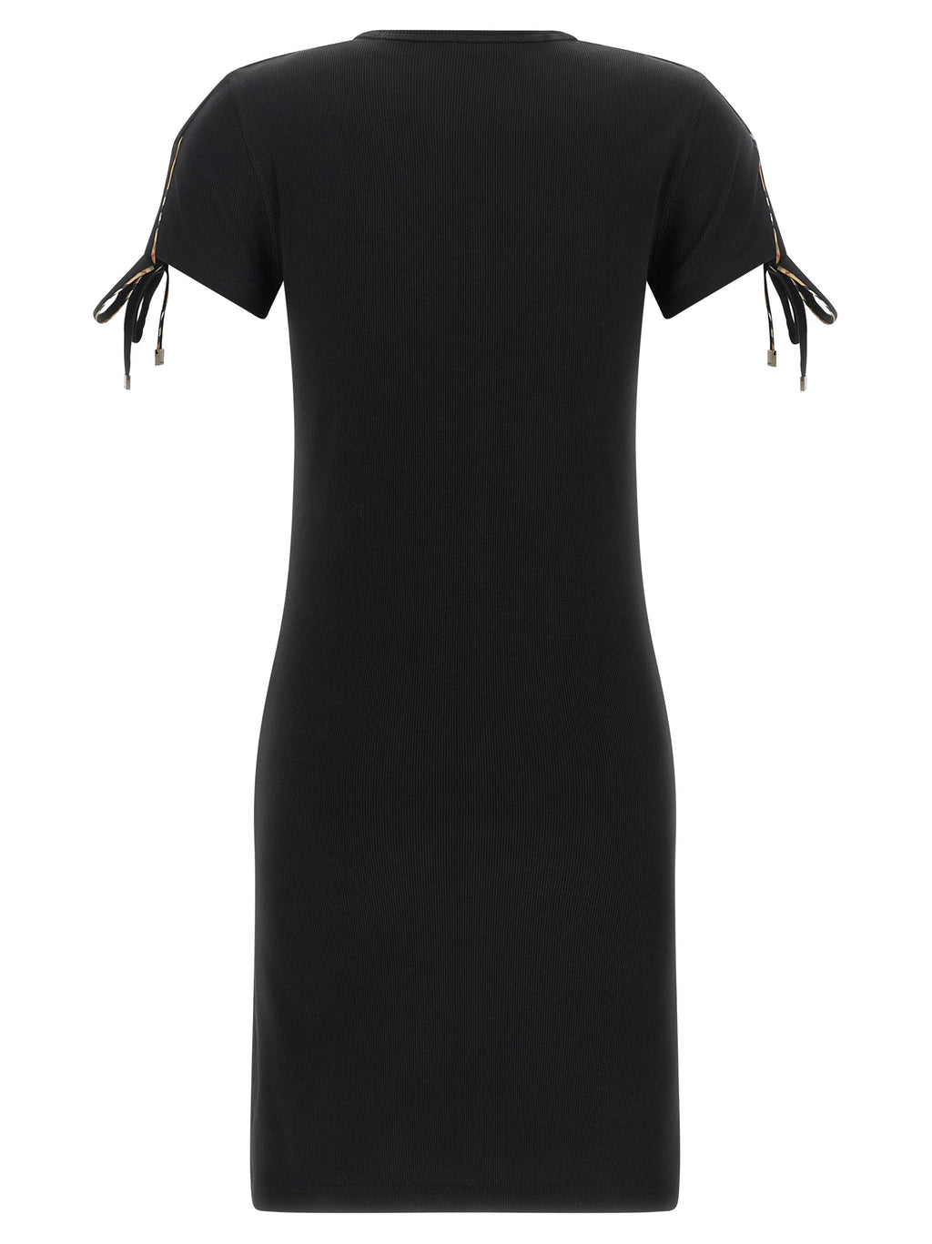 Burberry Black Cotton Short Dress