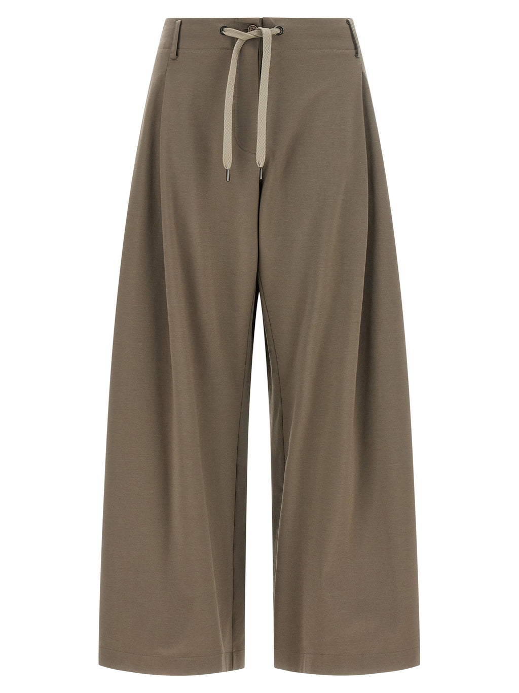 Brunello Cucinelli Gray Cotton Athletic Pants
