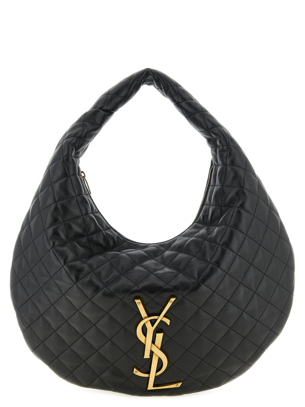 Saint Laurent Black Lamb Leather Shoulder Bag