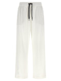 Brunello Cucinelli White Cotton Joggers (Workout Pants)