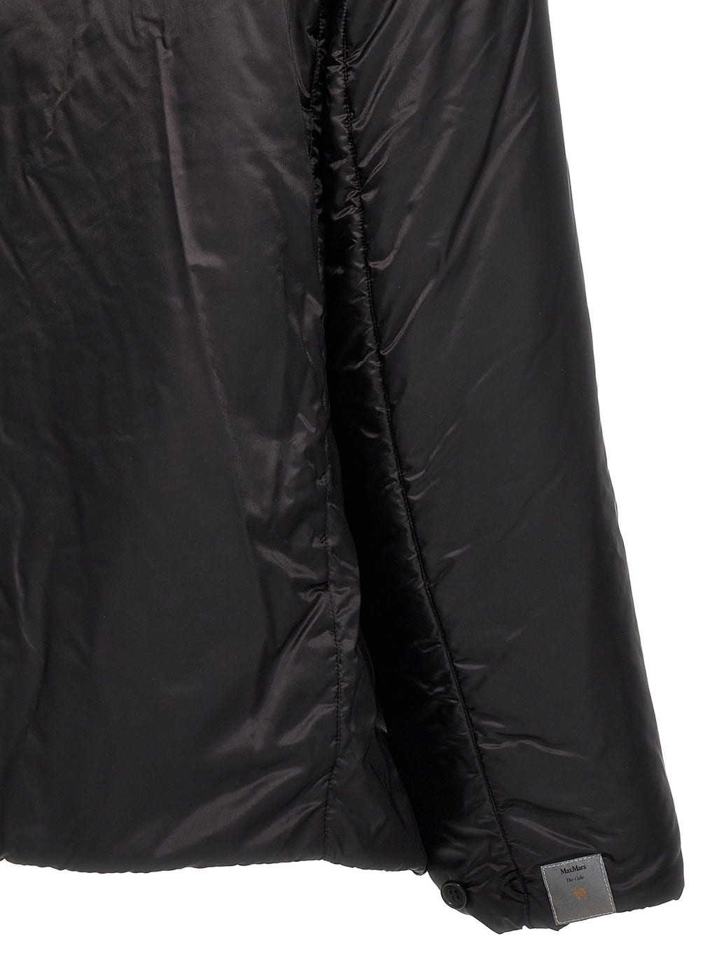 Max Mara Black Polyester Shell Jacket