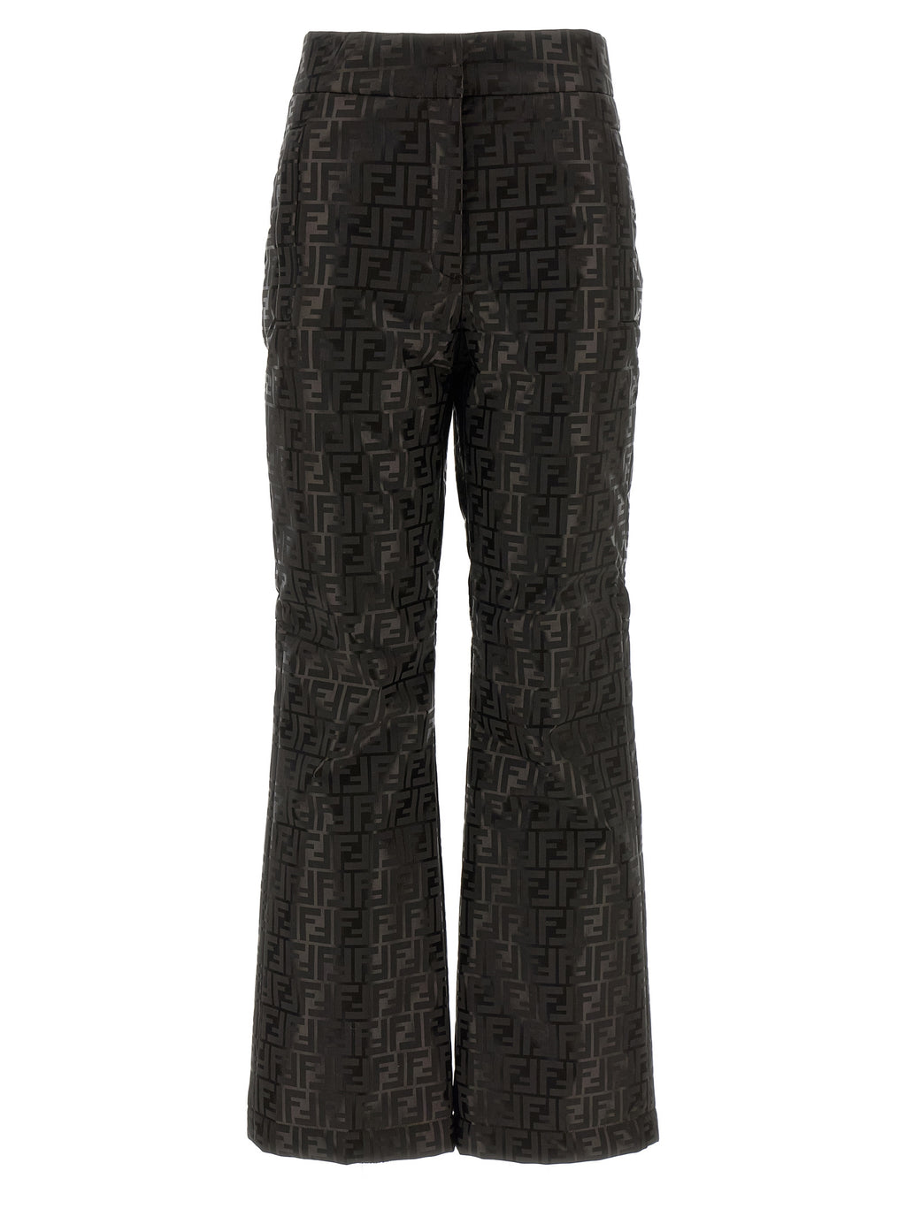 Fendi Brown Cotton Athletic Pants