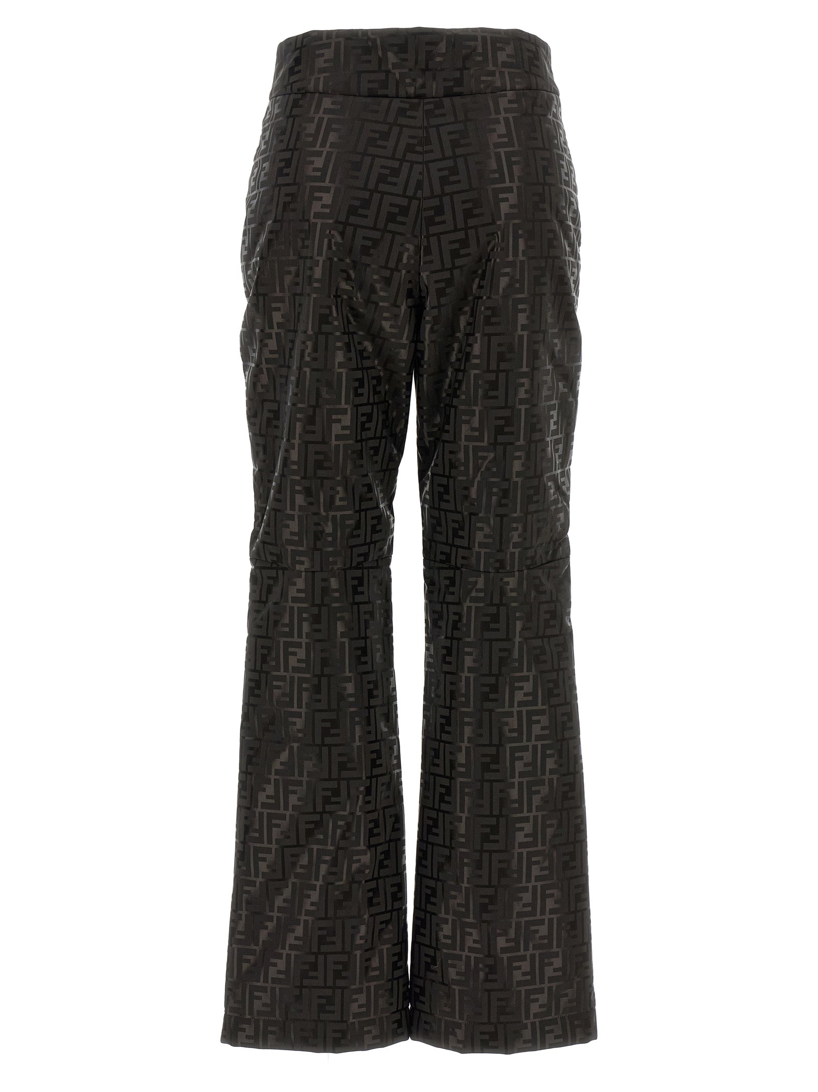 Fendi Brown Cotton Athletic Pants