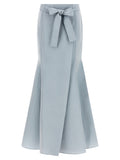 PINKO Blue Polyester Mini Skirt