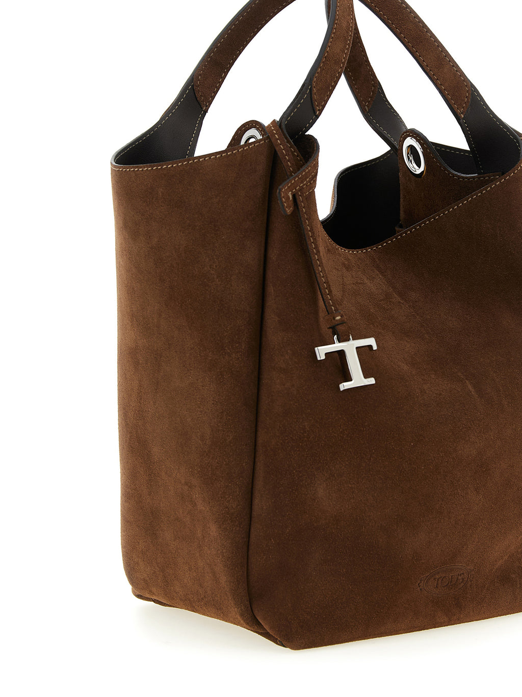 Tod's Brown Calfskin Handbag