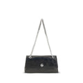 Tory Burch Black Suede Leather Shoulder Bag