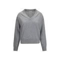 Brunello Cucinelli Gray Cashmere Sweater