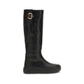 Chloé Delia Buckle Flatform Boots