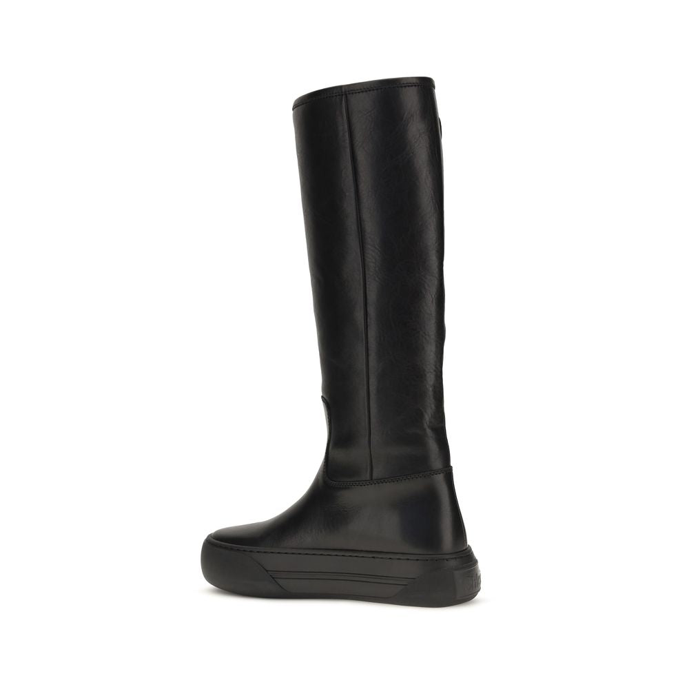 Chloé Delia Buckle Flatform Boots