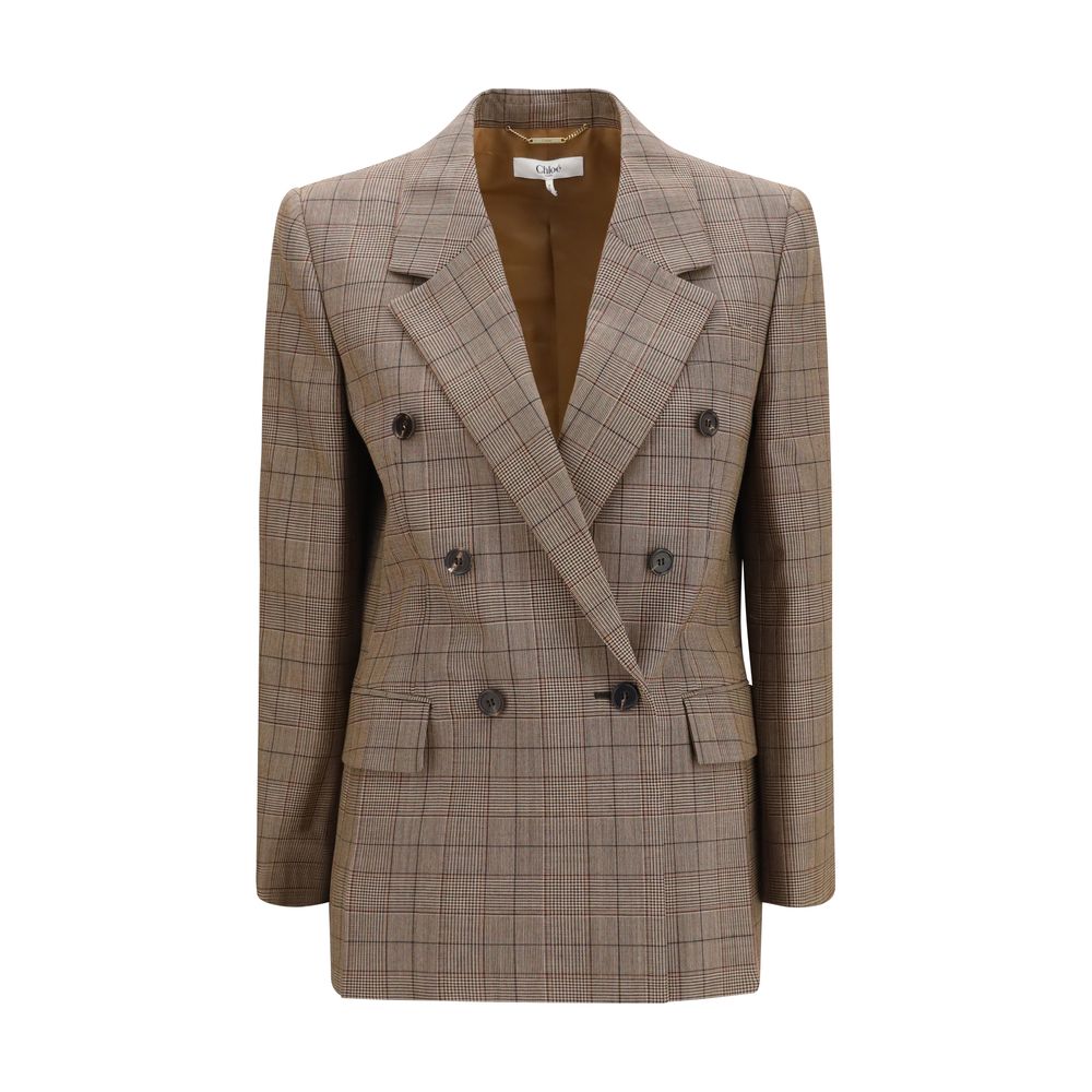 Chloé Beige Wool  Blazer