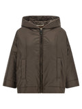 Max Mara Brown Polyester Shell Jacket